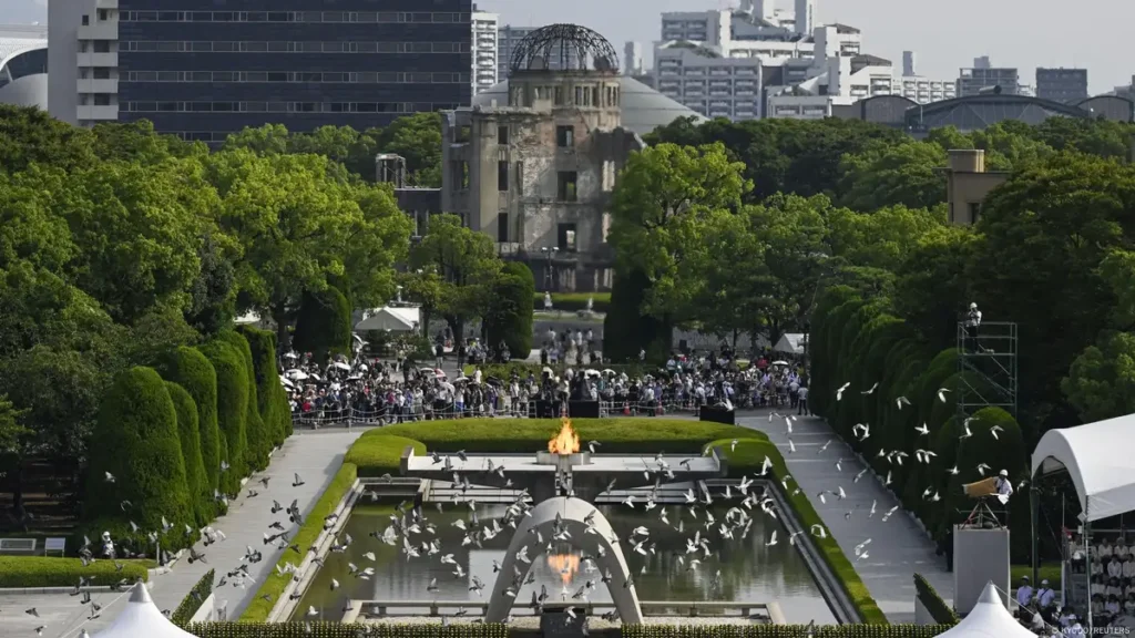 Hiroshima y Nagazaki fueron el lugar del primer uso de armas nucleares en la historia y hasta el momento