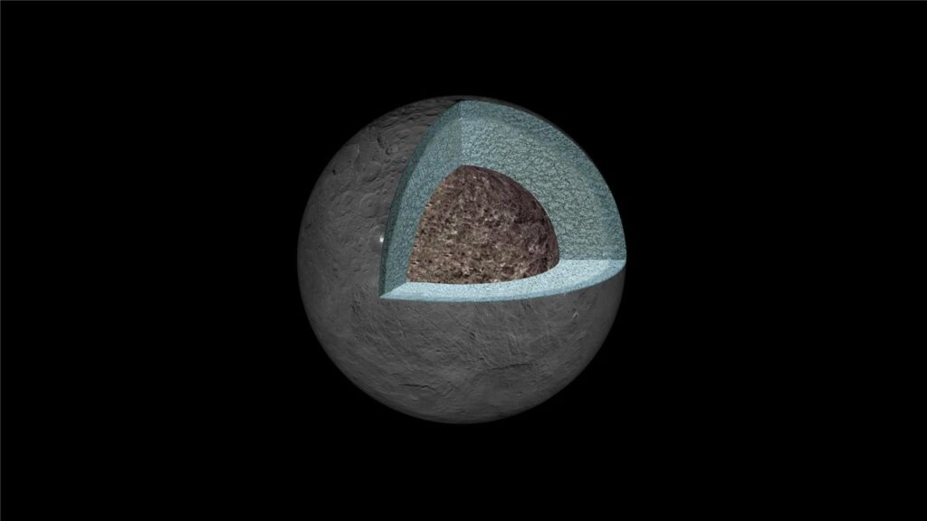 ceres planeta enano habitable segun datos de la mision DAWN