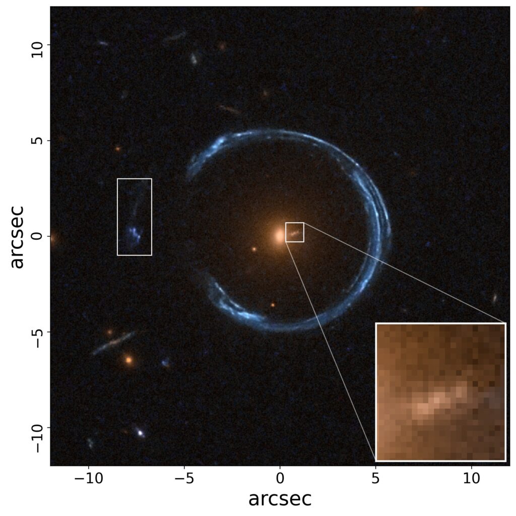 El agujero negro mas masivo detectado hasta la fecha Cosmic HorseShoe
