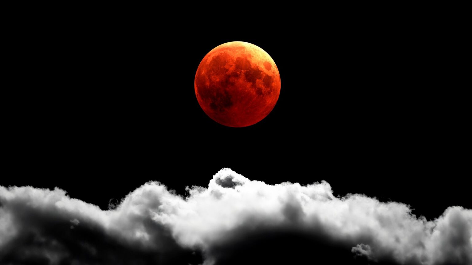 luna de sangre y eclipse lunar, eventos astron&oacute;micos incre&iacute;bles
