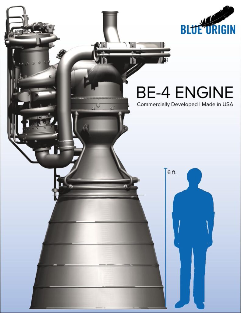 Motor be-4 de blue origin